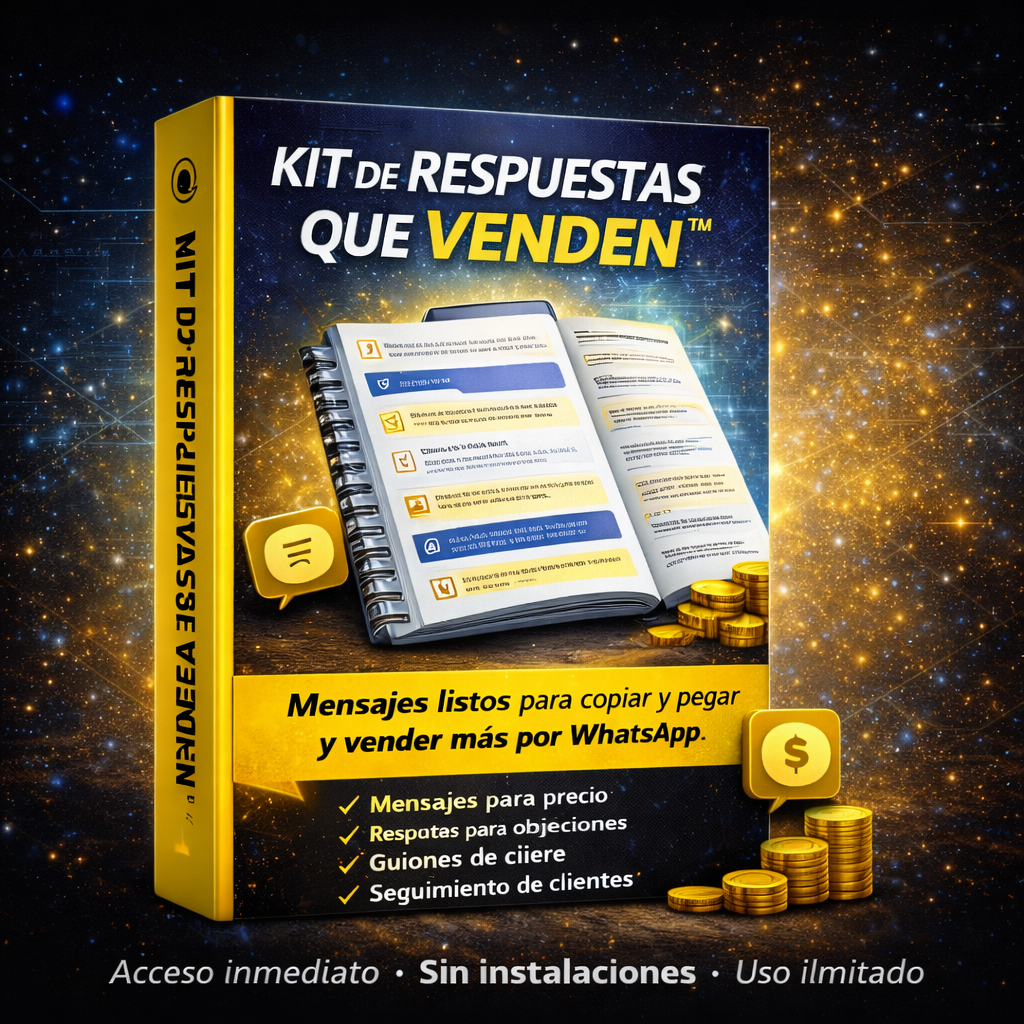 KIT COMPLETO DE RESPUESTAS QUE VENDEN™